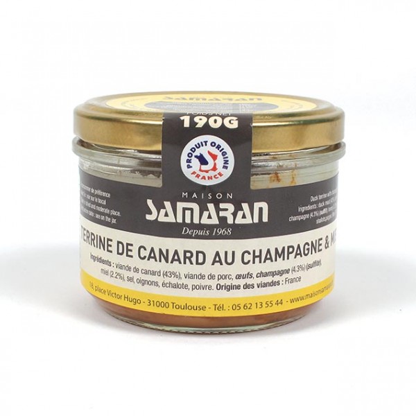 Graisse de canard 300g - Maison Samaran