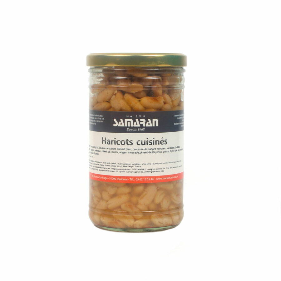 Haricots cuisinés 800g
