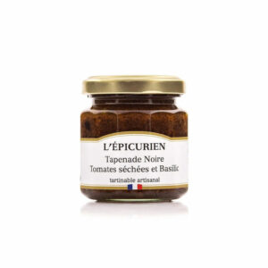 00110 - Tapenade noire, tomates séchées et basilic, L'épicurien