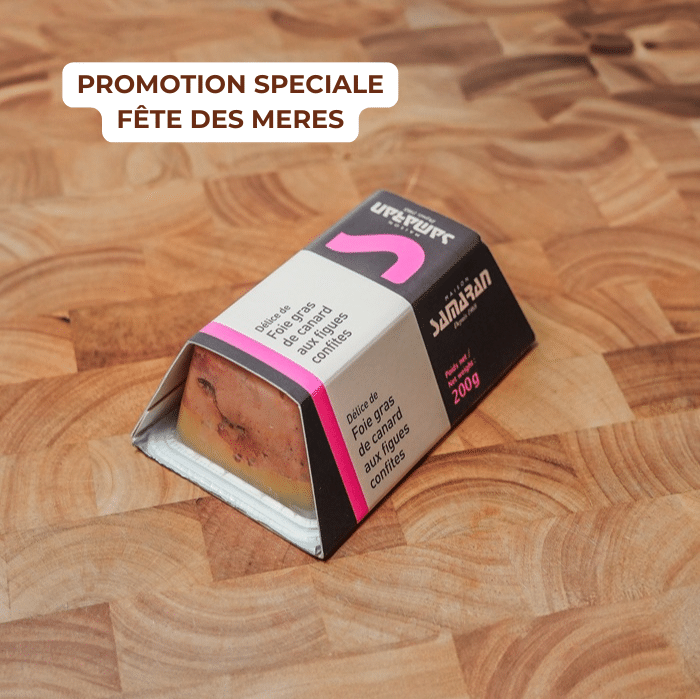 Spécialité de foie gras de canard aux figues 200g