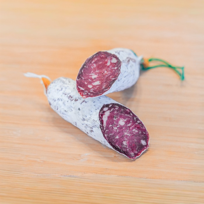 Saucisson sec tranché