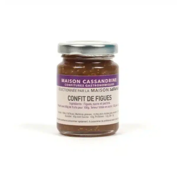 Confit de figues, Maison Cassandrine