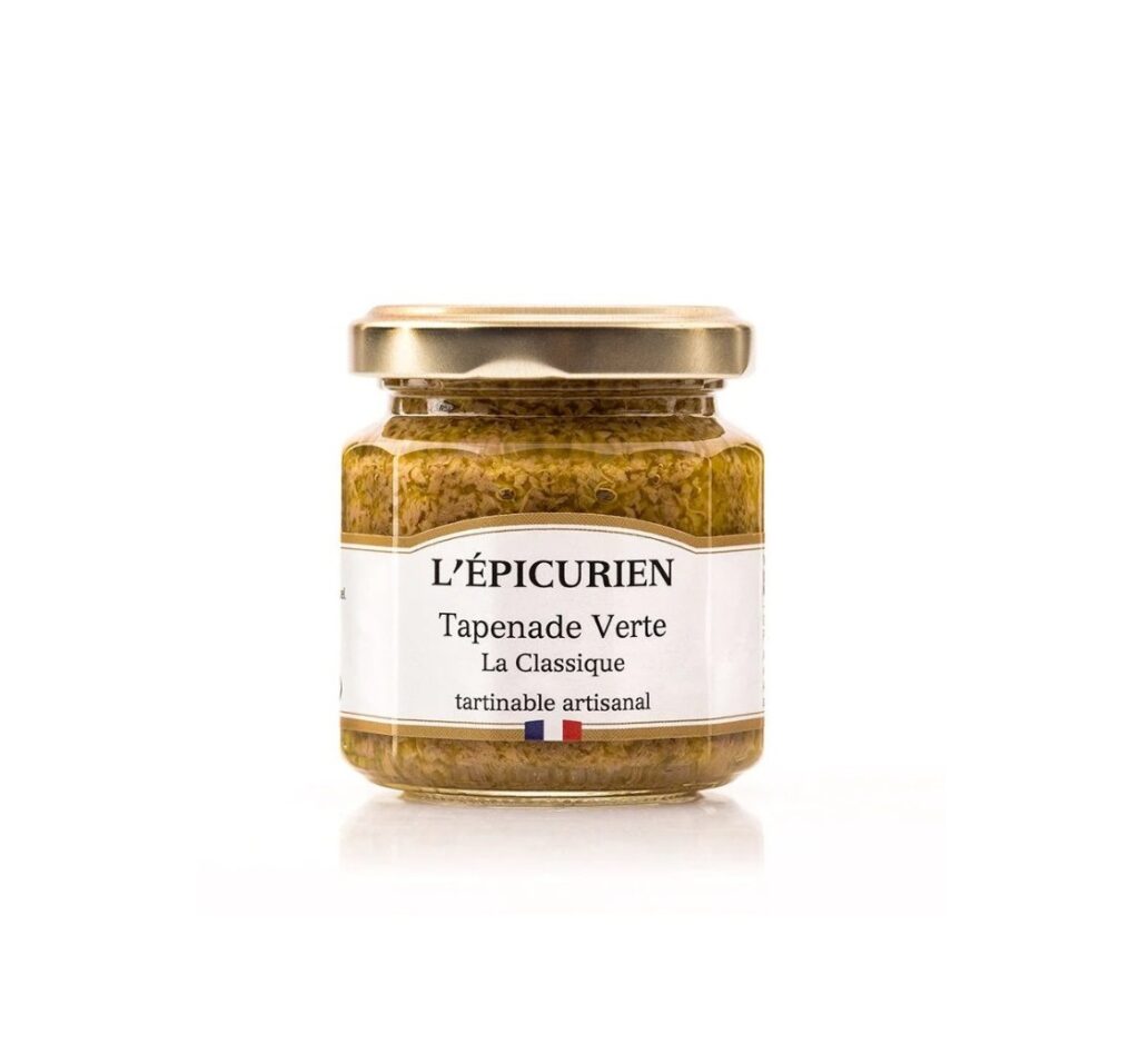 TAPENADE OLIVES VERTES, L'EPICUREN