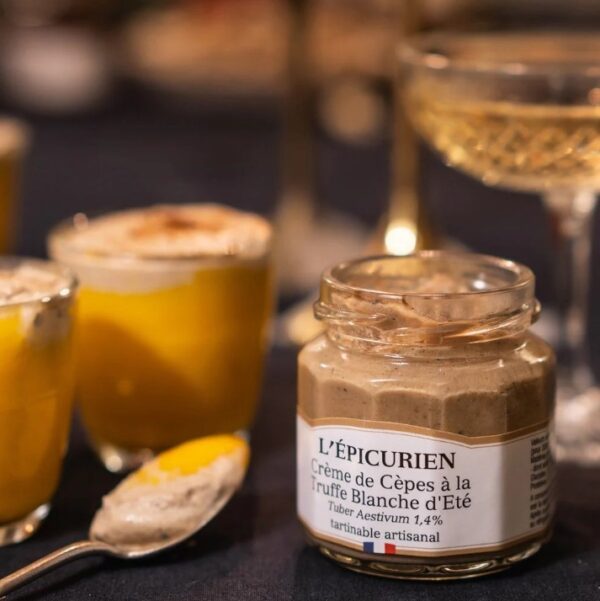 562196 - Crème de Cèpes à la truffe blanche d'été, L'épicurien