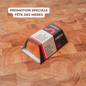 Foie gras de canard entier mi-cuit au piment d'Espelette 200g
