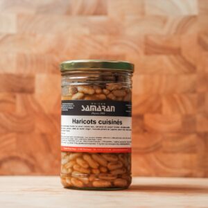 Haricots cuisinés en bocal