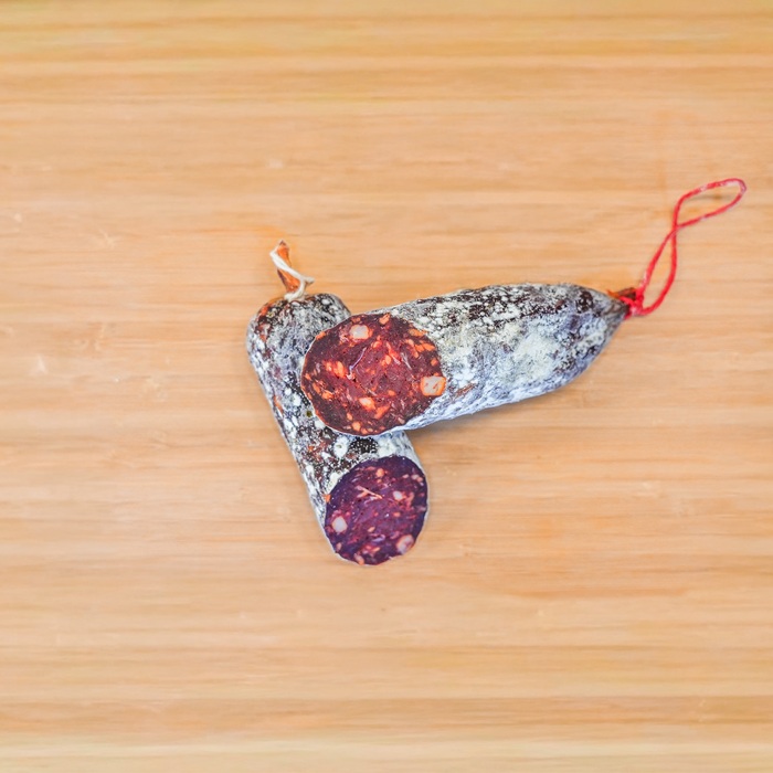 chorizo tranché
