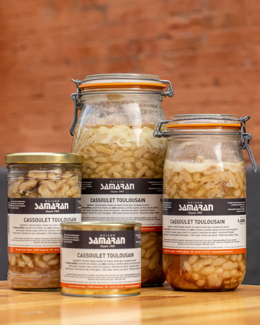 04 photo gamme cassoulet Cassoulets toulousain en bocal, cuisiner notre cassoulets