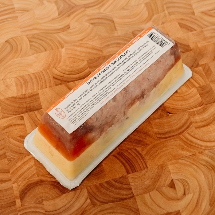 Terrine de canard aux pistaches - 1kg