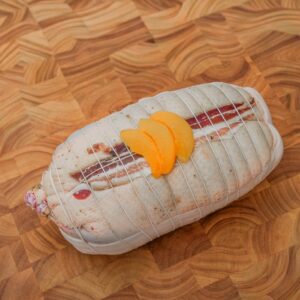Canette farci au foie gras