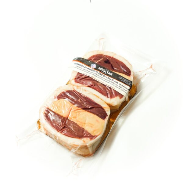 Tournedos de magret de canard au foie gras