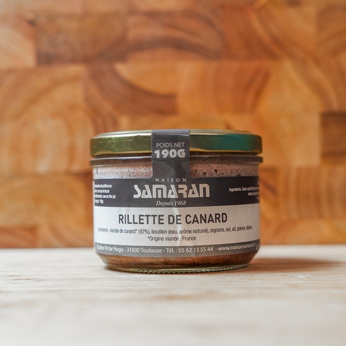 Rillettes de canard - 190gr