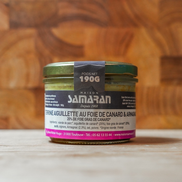 Terrine d’Aiguillette au Foie de Canard & Armagnac - 190gr