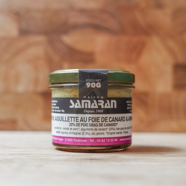 Terrine d'aiguillette au foie de canard & armagnac - 90gr