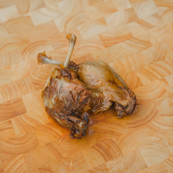 2 cuisses de canard confites