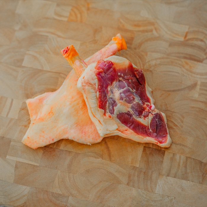 2 Cuisses de canard gras