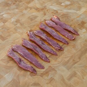 Aiguillettes de canard