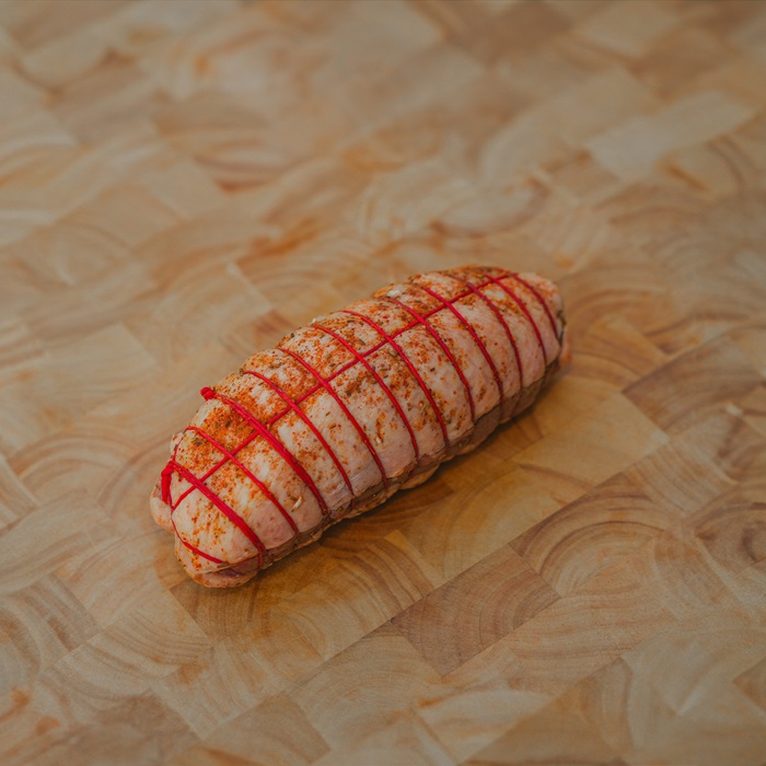 Roti de magret de canard au piment d'Espelette