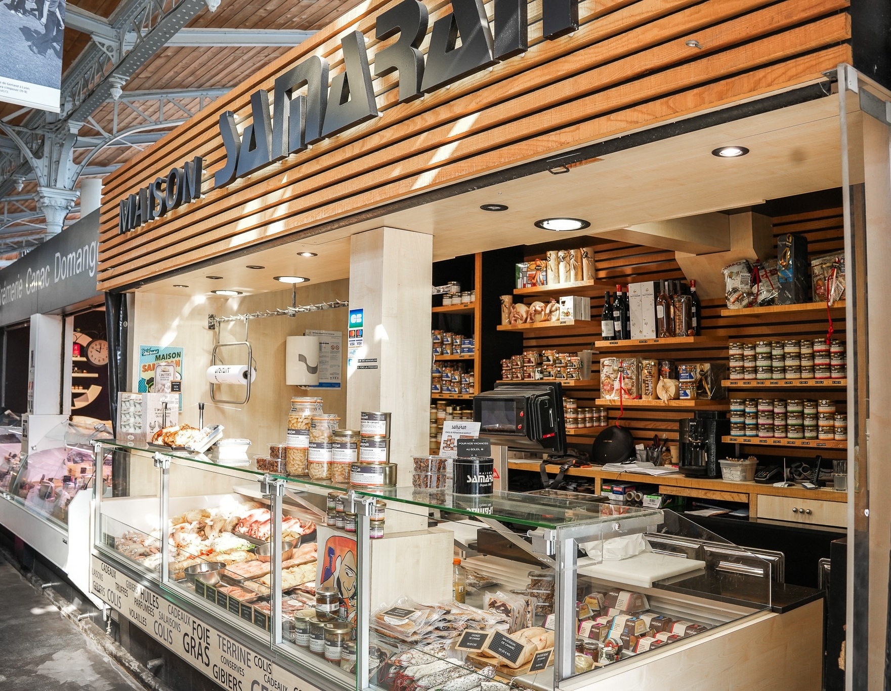 Marché st cyprien à Toulouse, Maison Samaran