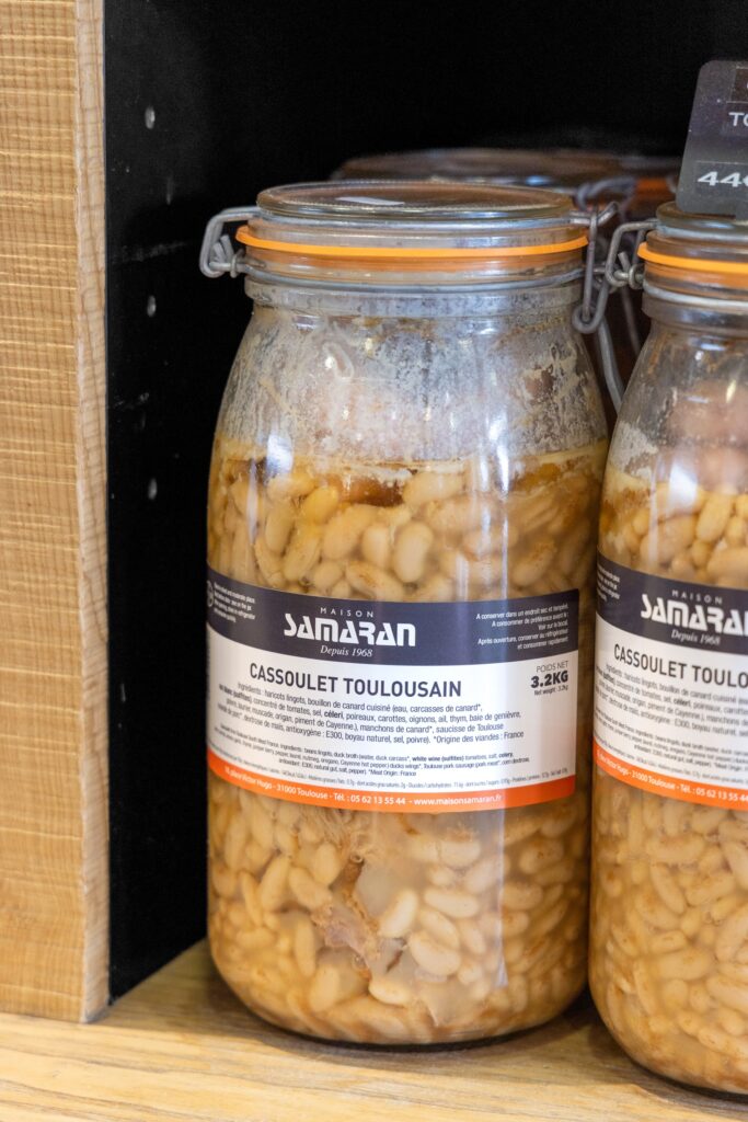Bocaux de Cassoulets toulousain. Contact
