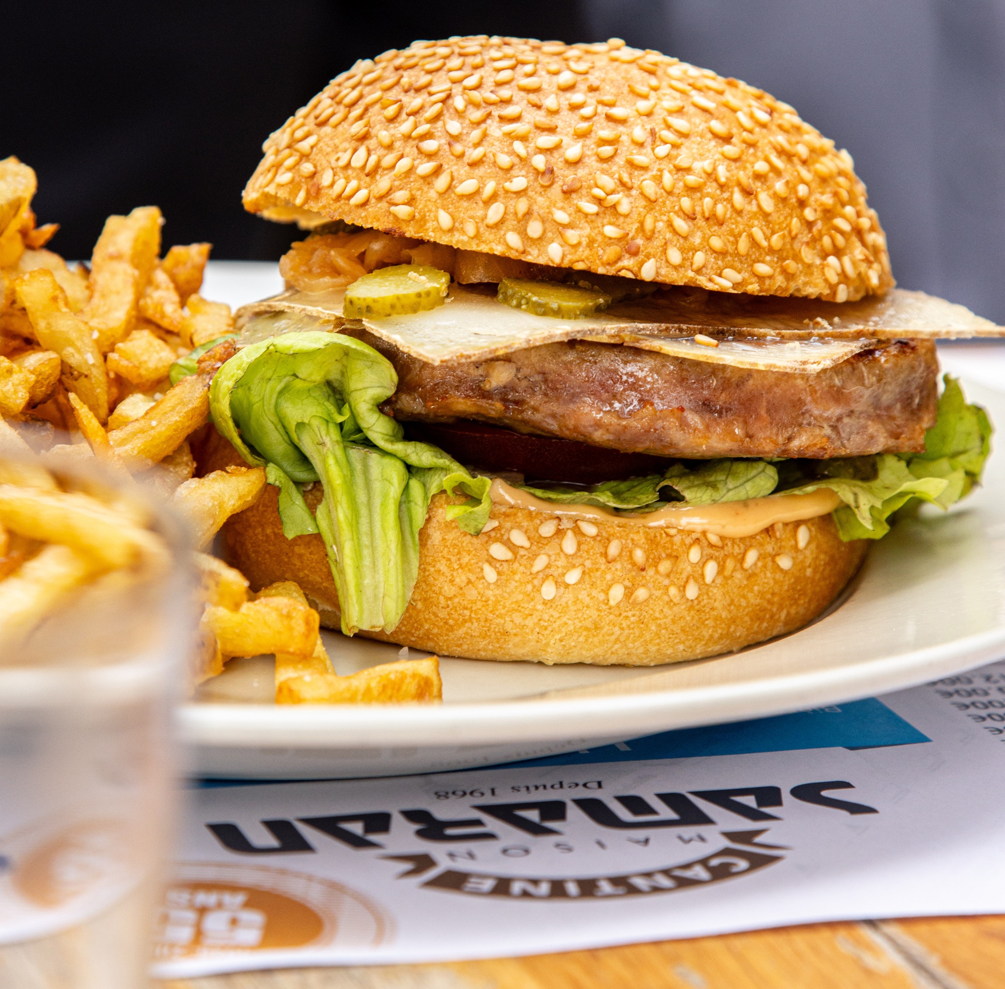 Burger de canard