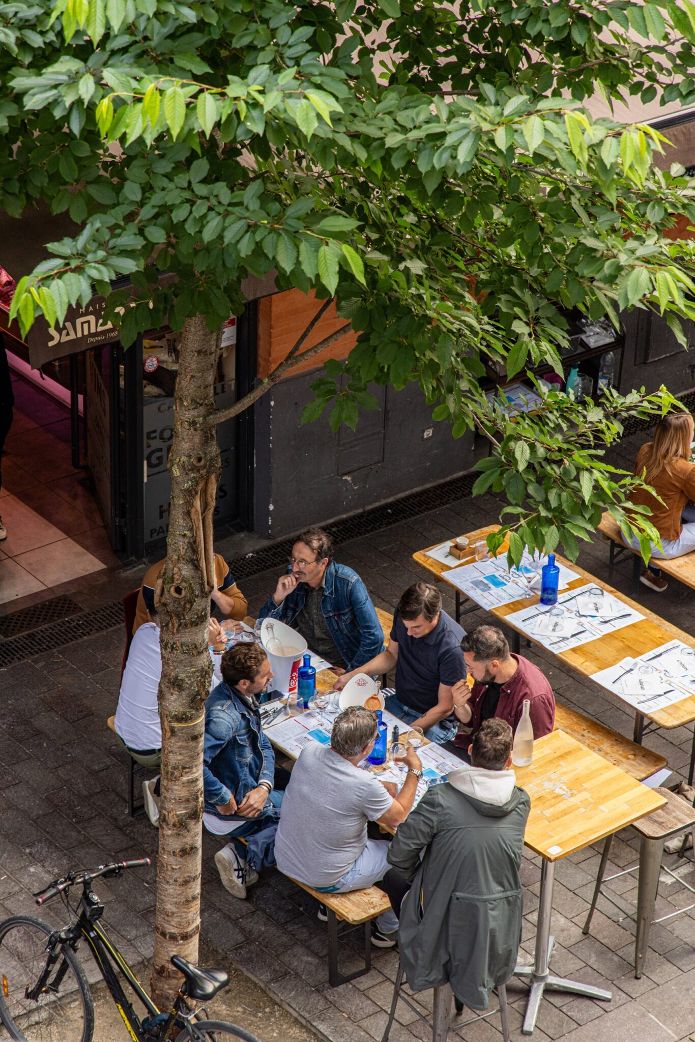 Terrasse de la Maison Samaran à Victor Hugo