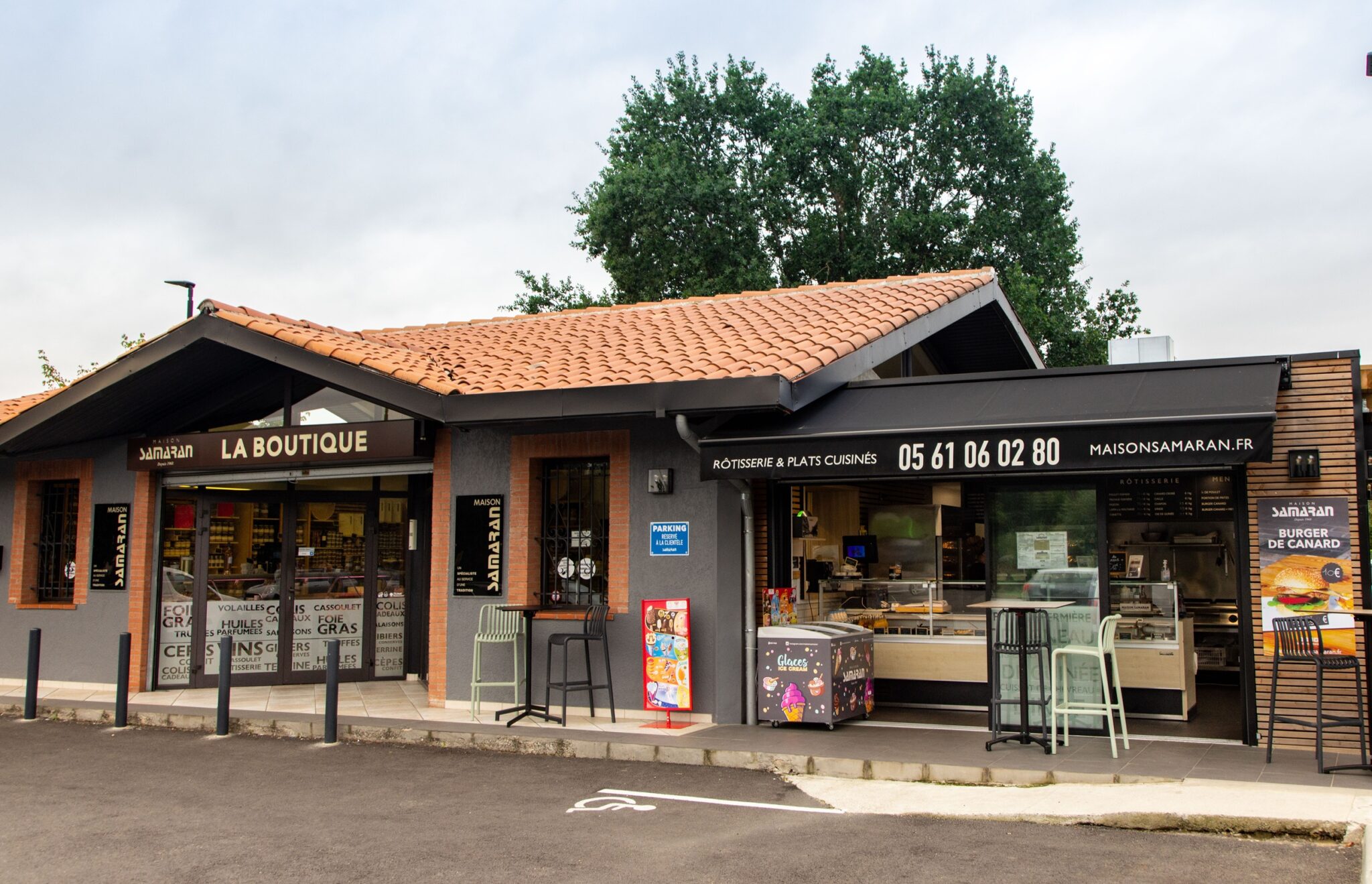 Boutique et rôtisserie de Tournefeuille, Maison Samaran