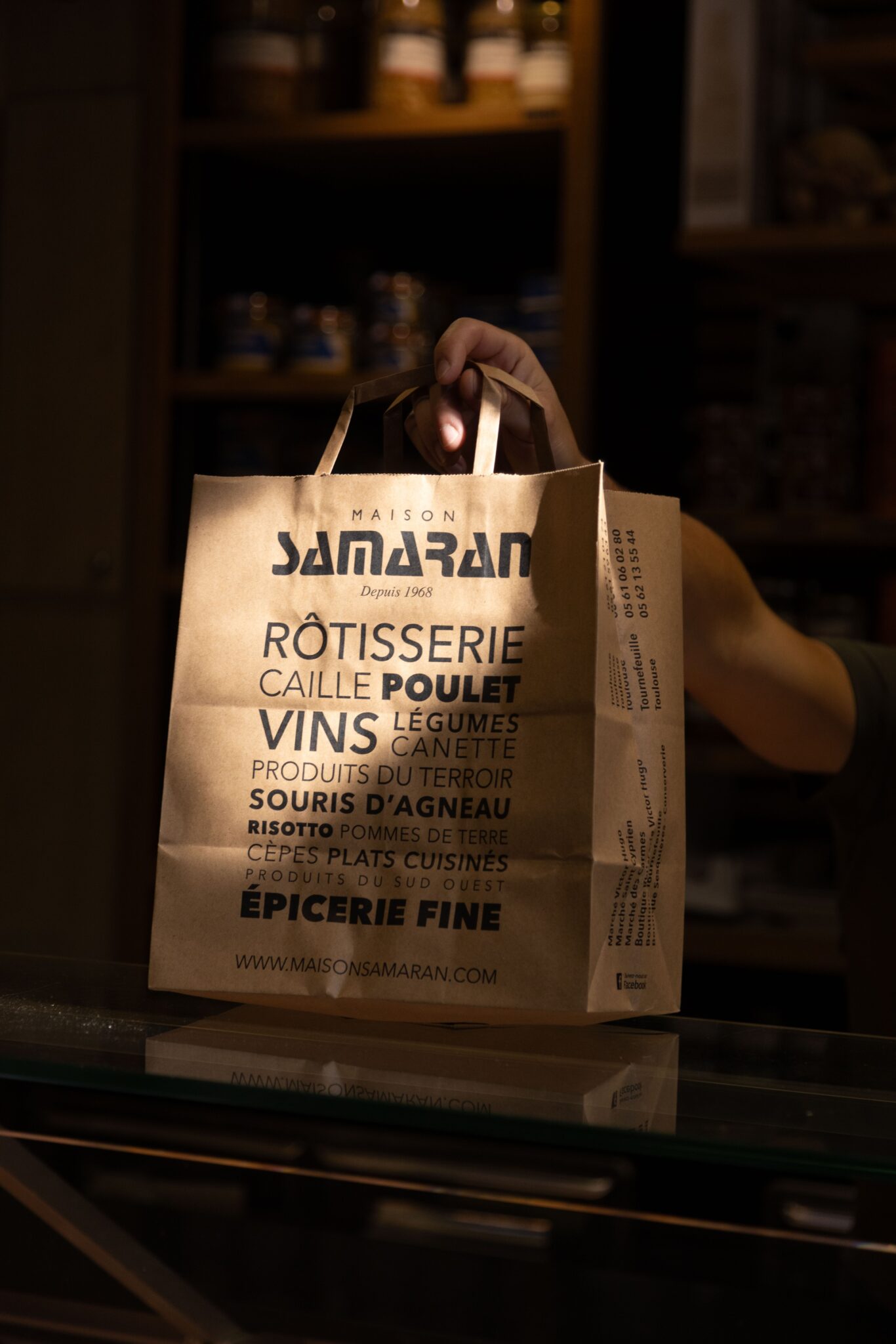 Marché st cyprien à Toulouse, Maison Samaran