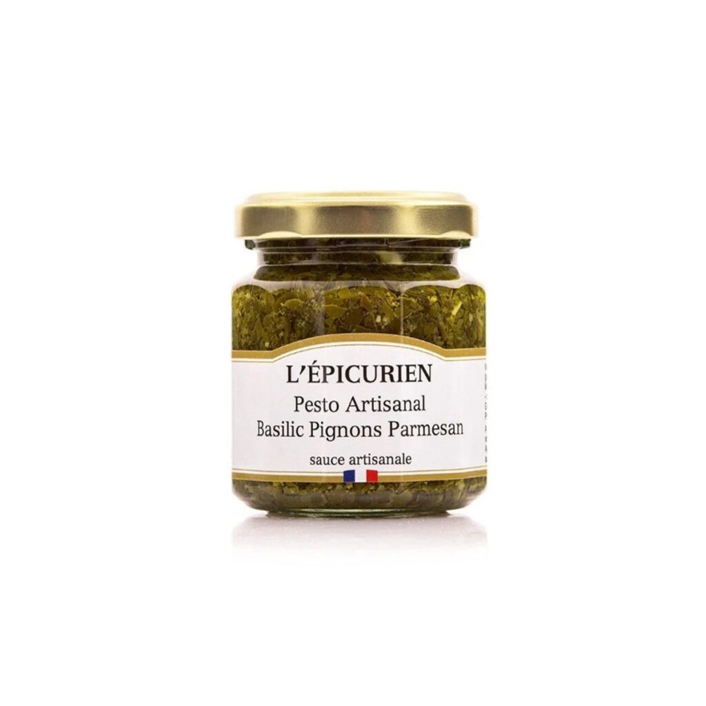 Pesto artisanal basilic, pignon et parmesan, L'épicurien