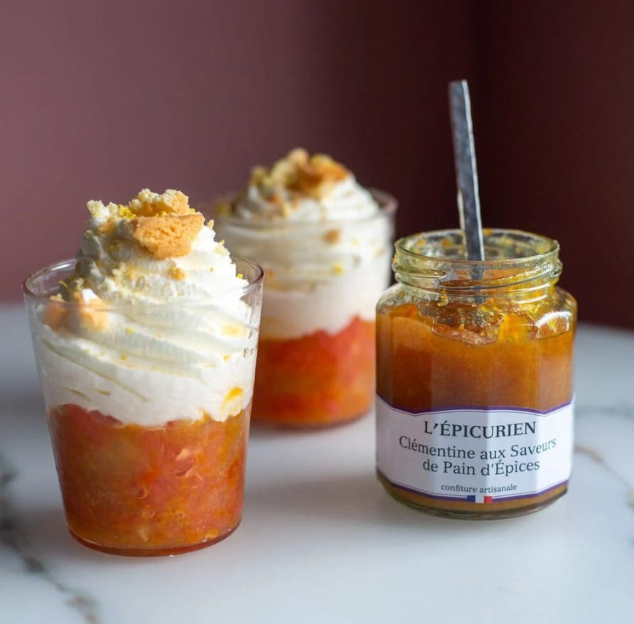 Confitures de clémentines aux saveurs de pain d'épices
