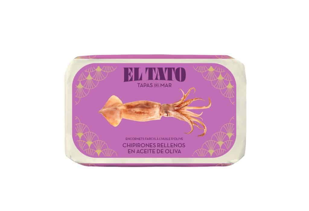 Encornets farcis à l'huile d'olive