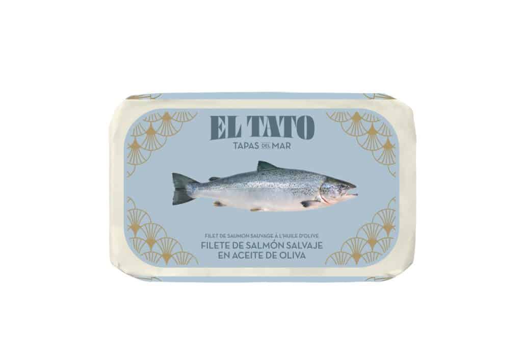 Filet de saumon sauvage à l'huile d'olive, El Tato