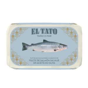 Filet de saumon sauvage à l'huile d'olive, El Tato