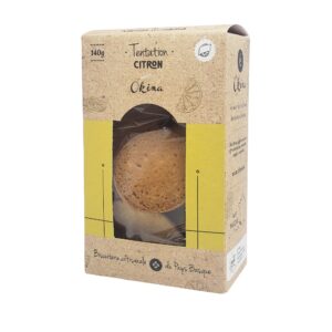 Biscuits Tentation Citron, Okina