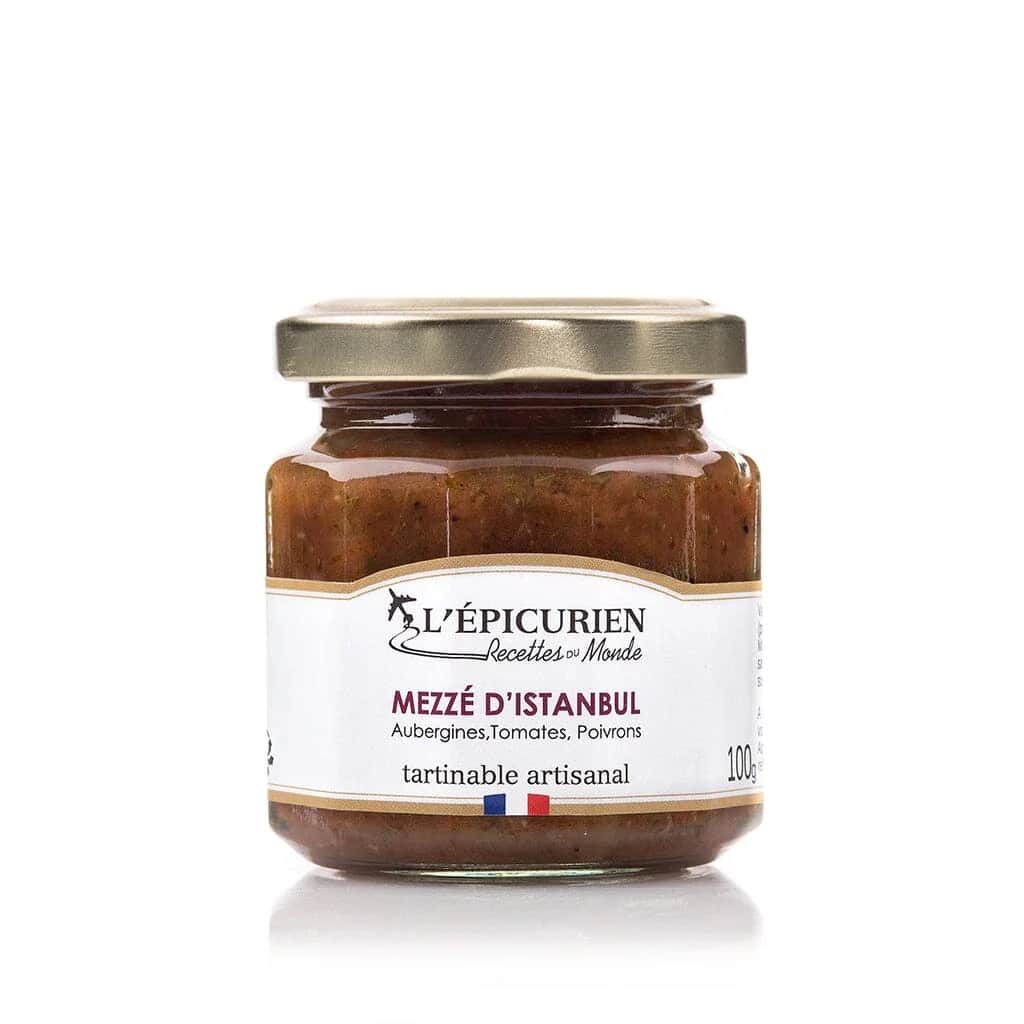 Mézé d'Istanbul, aubergines, tomates et poivrons, L'épicurien