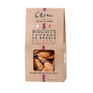 Biscuits au fromage de brebis et piment d’Espelette