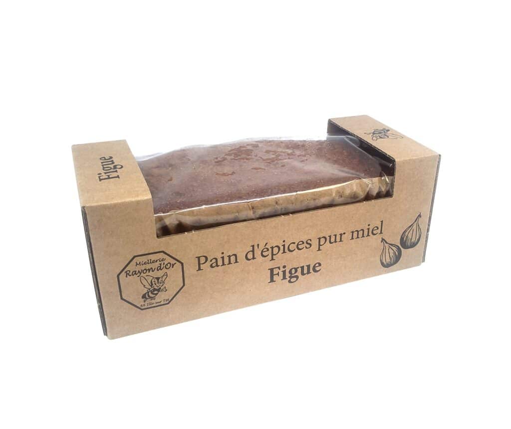 Pain d'épices au miel et figues