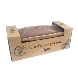 Pain d'épices au miel et figues