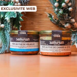 Duo de pâtés 190gr