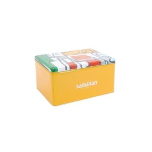 Boîte coffret cadeau, couleur jaune