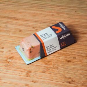 Foie Gras de canard entier mi-cuit truffé 7,5%