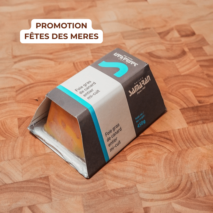 Foie gras mi-cuit 450gr