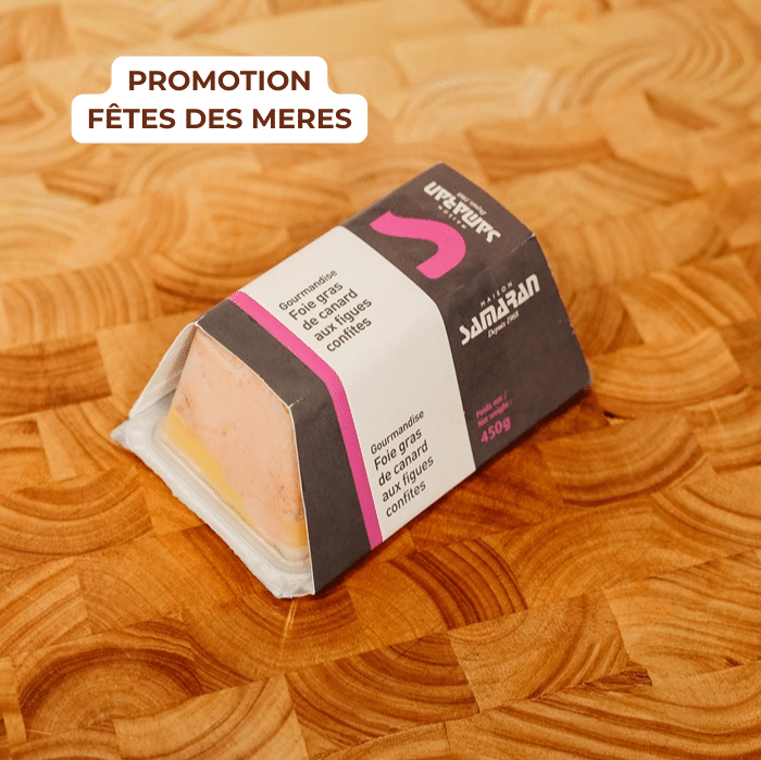 Foie gras mi-cuit 450gr