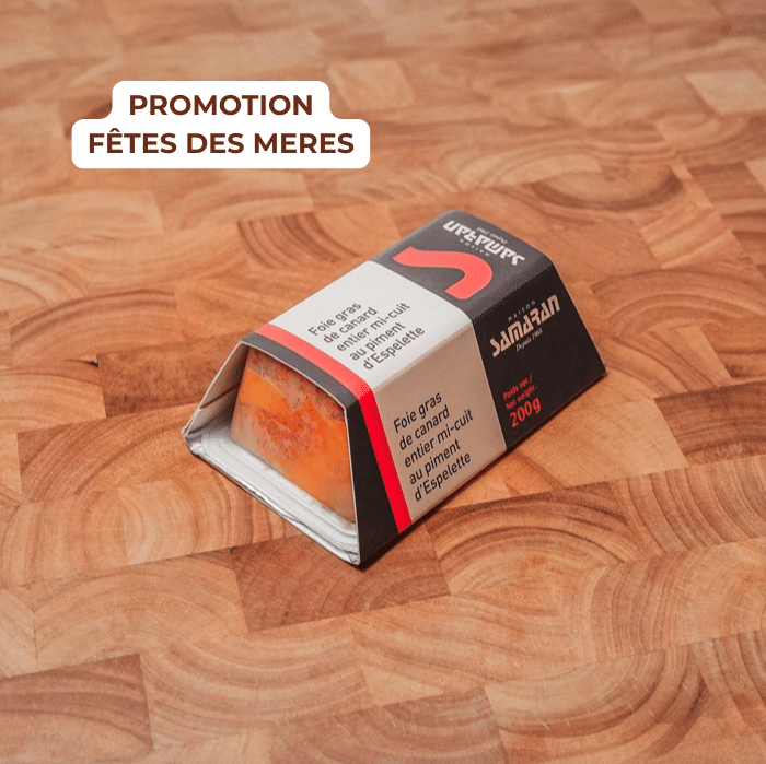 Foie gras mi-cuit 200gr